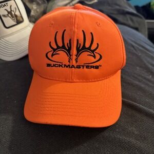 Buckmasters Blaze Orange Hunting Hat Cap Adjustable